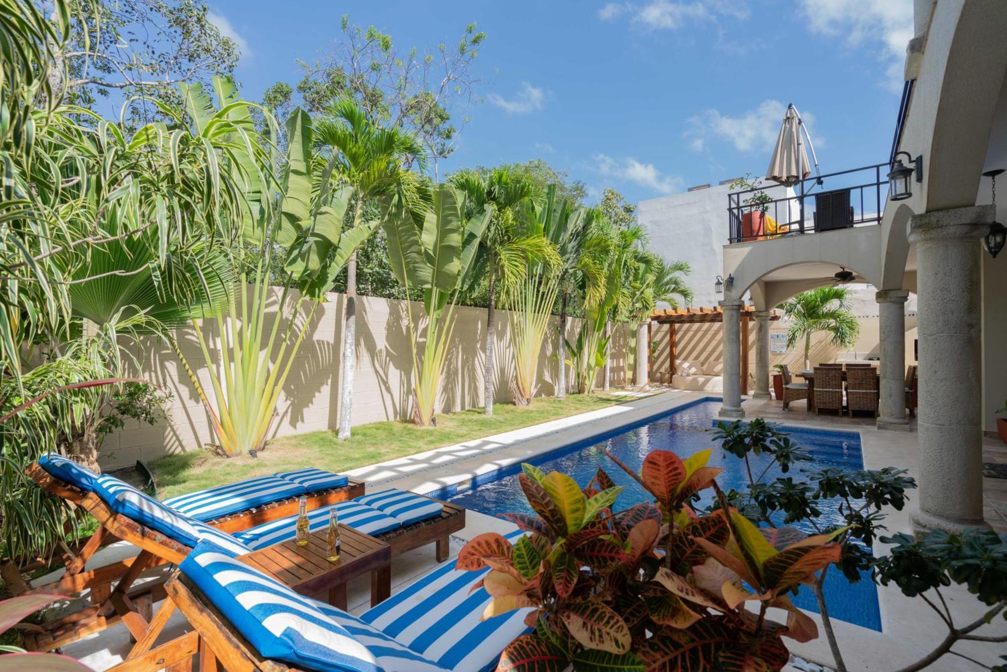 Tulum Stunning Villa For 10-Cabana-Private Pool-Parking 外观 照片