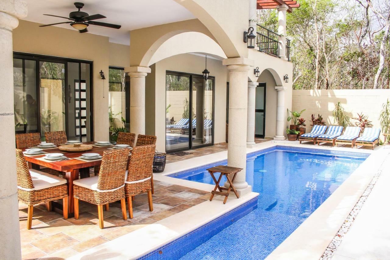 Tulum Stunning Villa For 10-Cabana-Private Pool-Parking 外观 照片