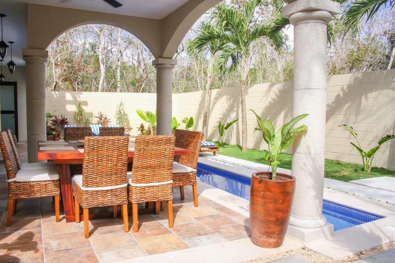 Tulum Stunning Villa For 10-Cabana-Private Pool-Parking 外观 照片