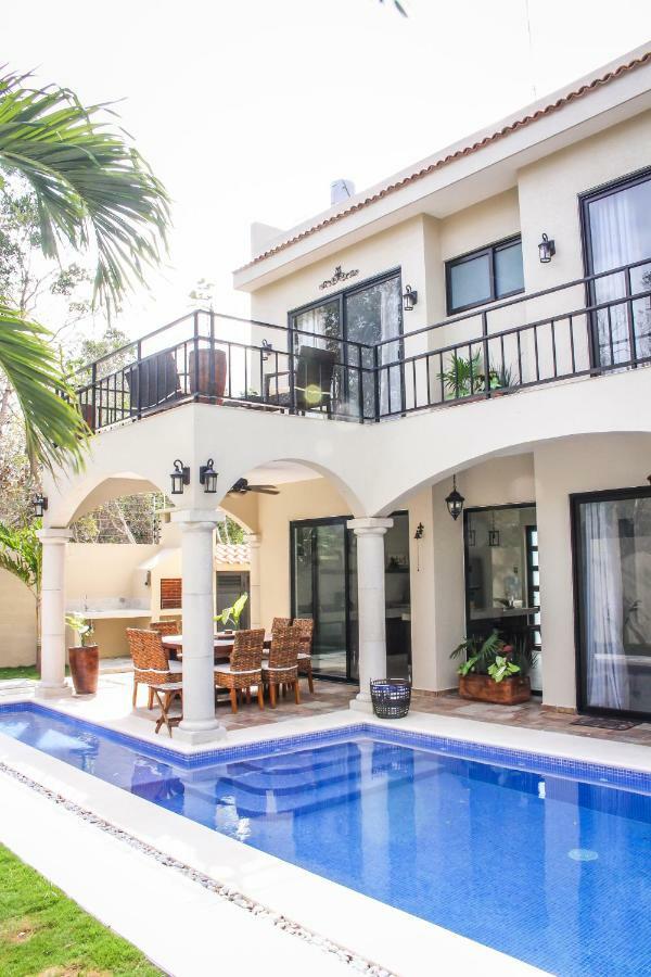 Tulum Stunning Villa For 10-Cabana-Private Pool-Parking 外观 照片